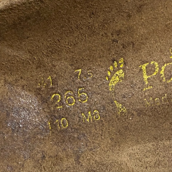 PAPILLIO BY BIRKENSTOCK PINK FLORAL SLIDES SIZE 10 (41) - Picture 4 of 9